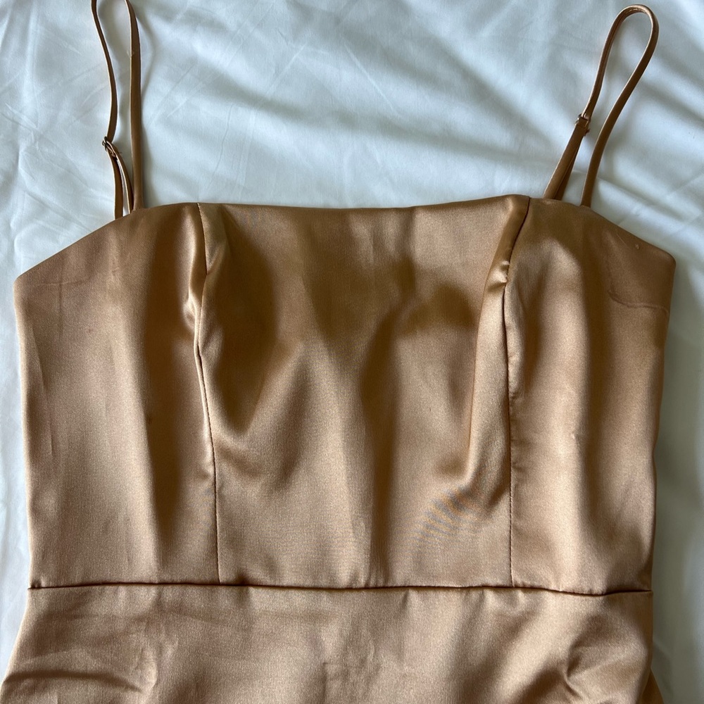 Gold Dress from Lulu’s